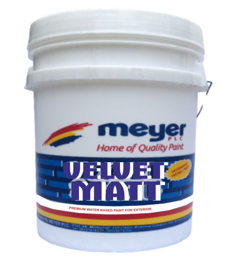 Meyer Wall Satin Velvet Matt Light Colours 20LTRS Meyer PLC